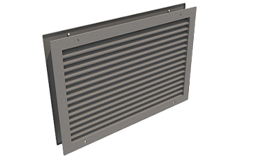 Переточная вентиляционная решетка - тип прямоугольный